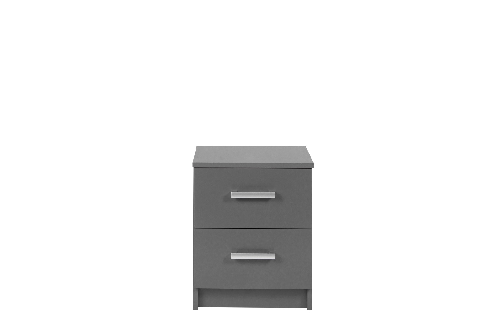Kommode ELENZIO - graphitgrau - 2 Schubkästen - 41,2 cm