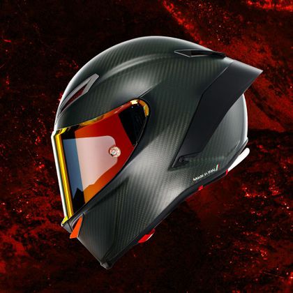 Casque AGV PISTA GP RR - ELECTRUM - EDITION LIMITEE - Noir