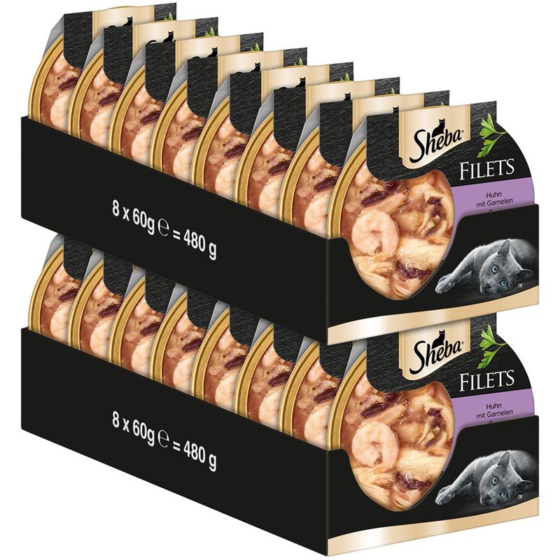 Sheba Dômes Filets fins 16 x 60 g