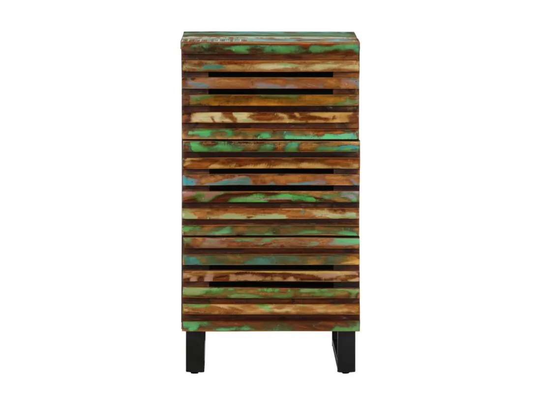 Buffet 40x34x75 cm bois d'acacia massif