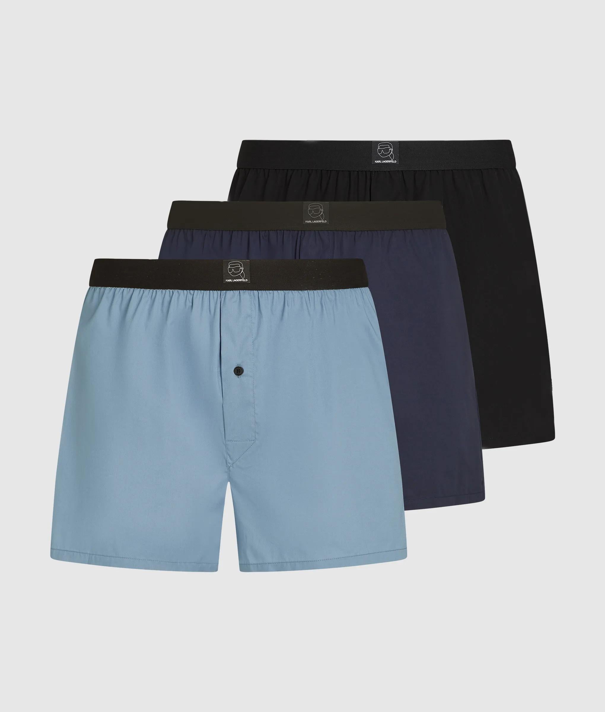 Ikon geweven boxershorts - 3-pack