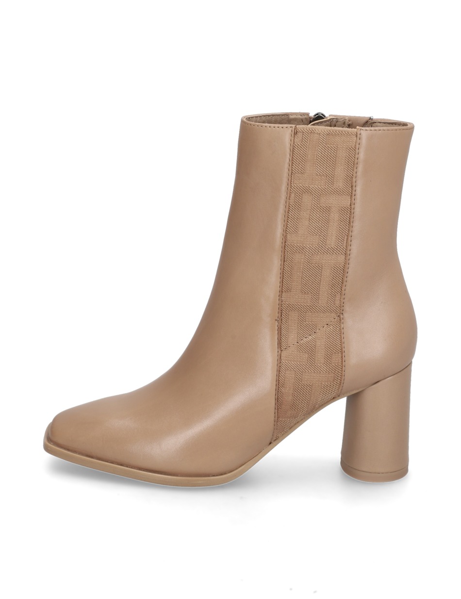 Glattleder Stiefelette