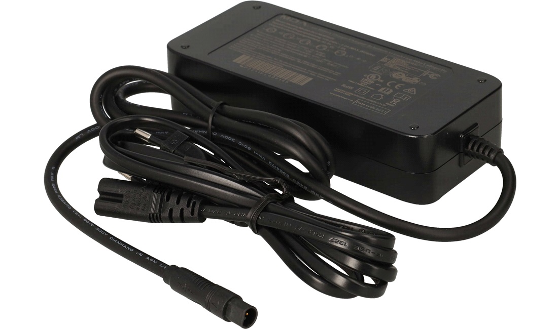 Lader 36V-2A el-cykel 3-benet stik