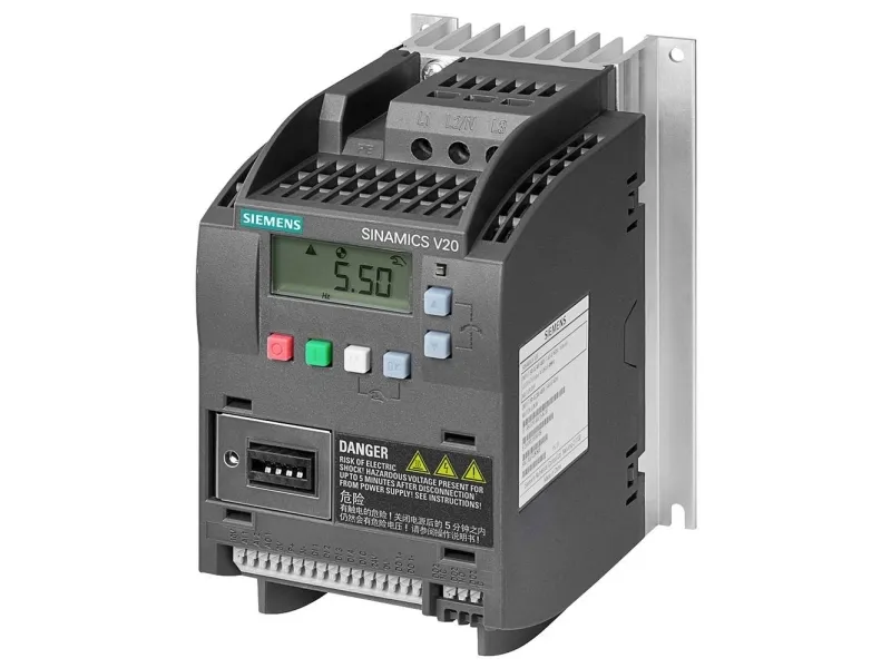 Siemens 6SL3210-5BE13-7UV0, Sort, IP20, 380 - 480 V, 90 mm, 146 mm, 150 mm
