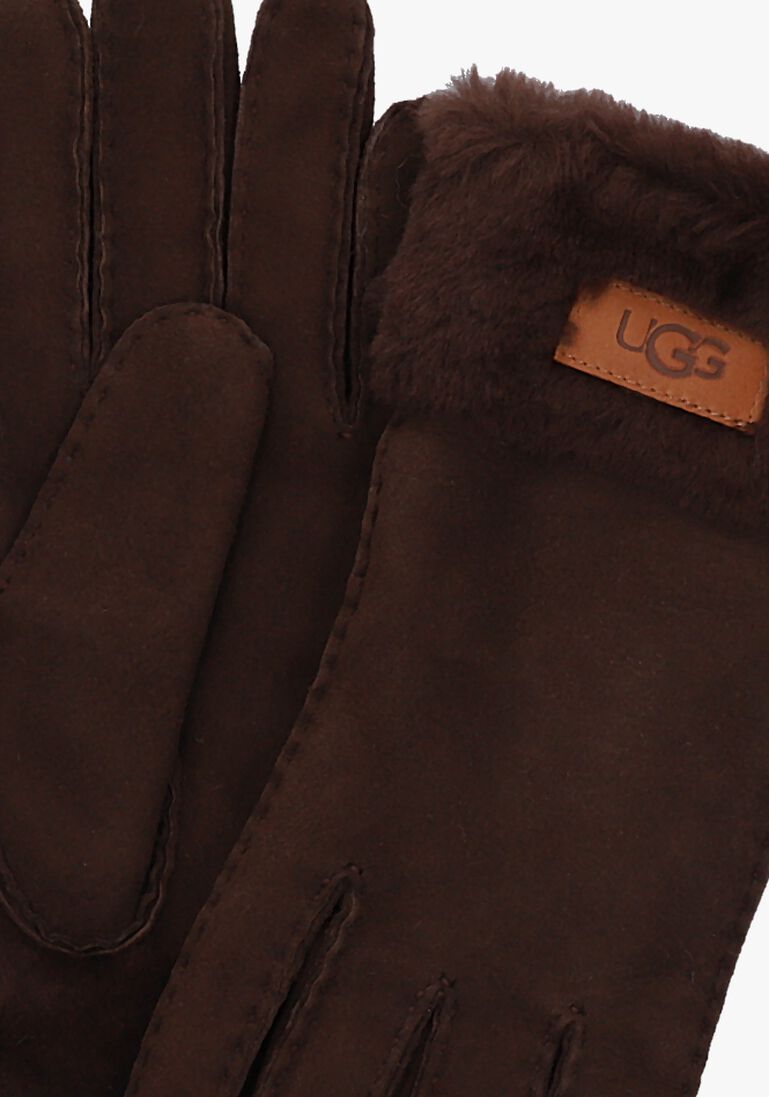 UGG bruine ugg handschoenen turn cuff glove