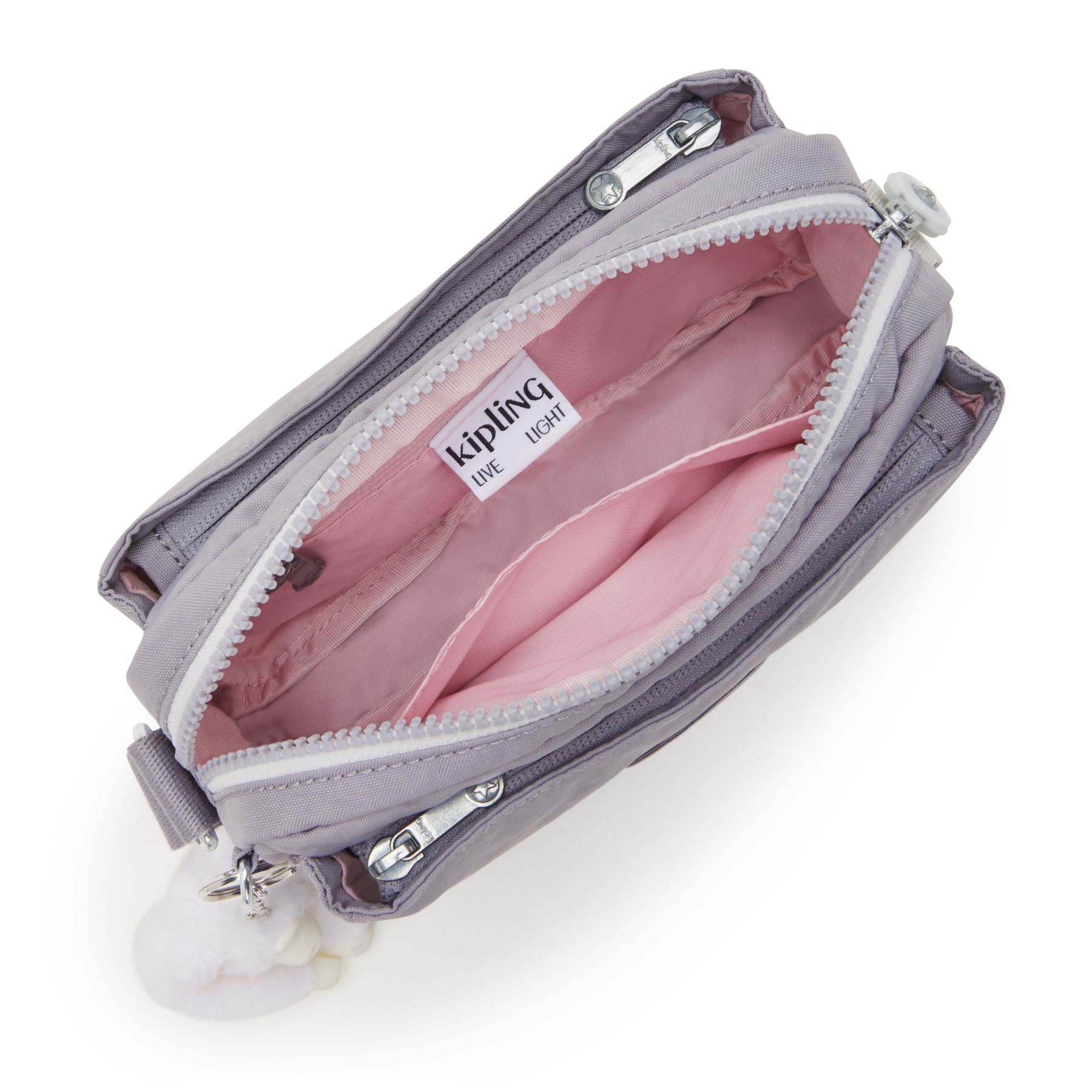ABANU Mini Sac à Bandoulière avec Sangle Ajustable - Tender Grey