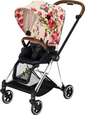 Cybex Mios Sportsvogn, Chrome Brown/Spring Blossom Light