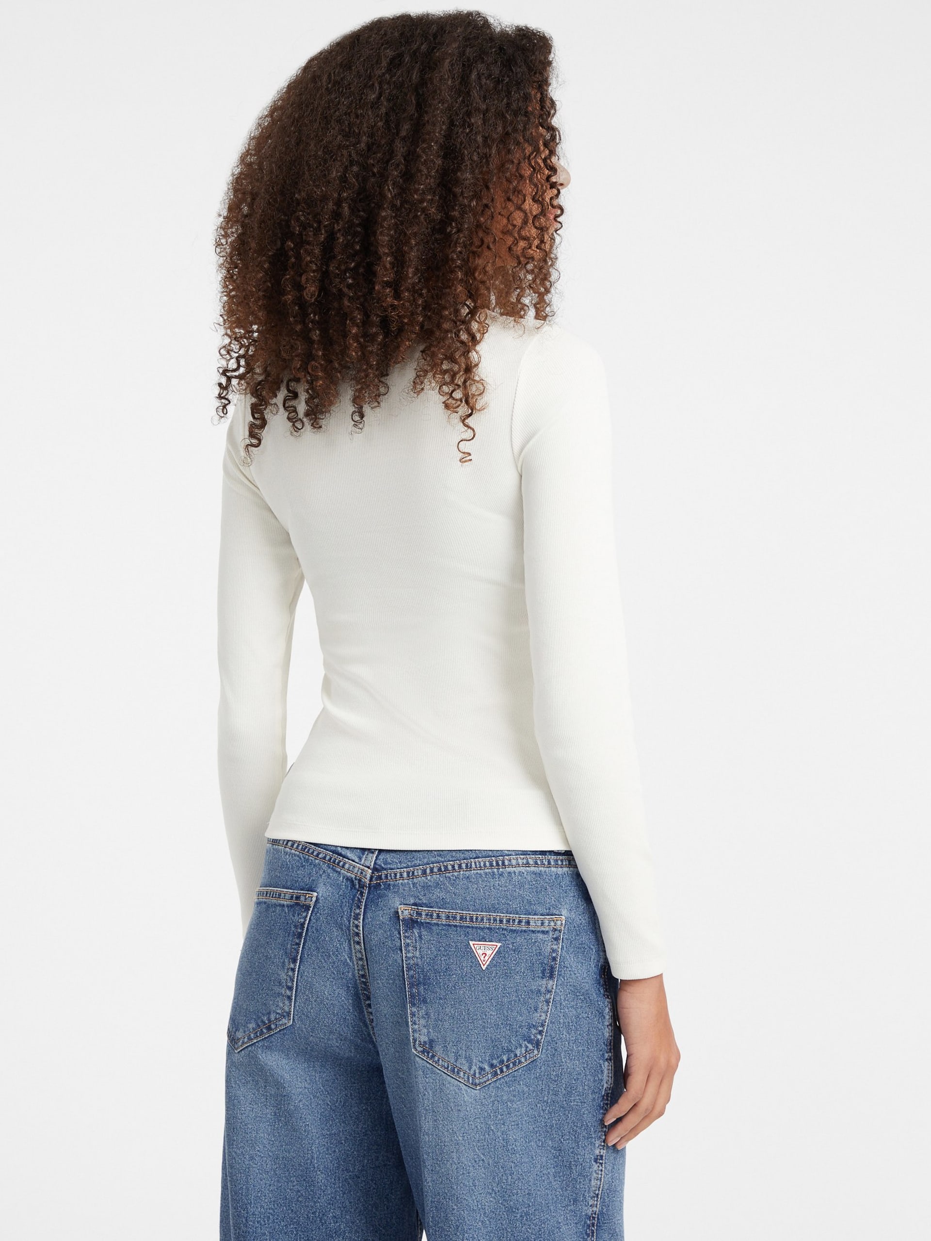 Camiseta Slim com Logo Bordado