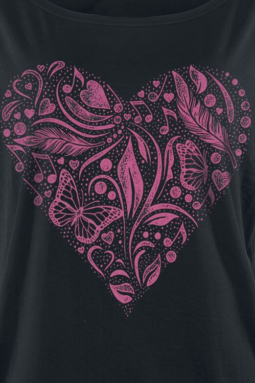 T-Shirt Noir Ras-Du-Cou | Full Volume by EMP T-Shirt Manches courtes