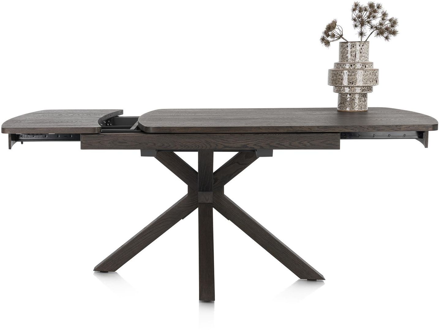Henders en Hazel Nyon Uitschuiftafel Basalt 140cm