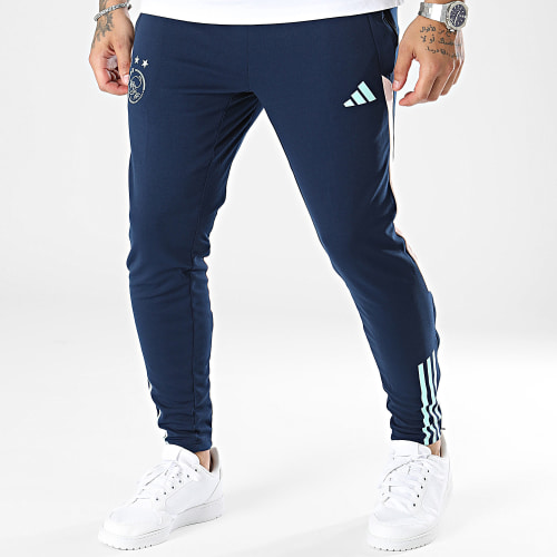 Pantalon Jogging HZ7780 Ajax Amsterdam Bleu Marine