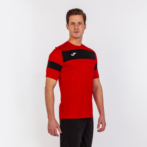 Conjunto Joma Academy II Vermelho e Preto