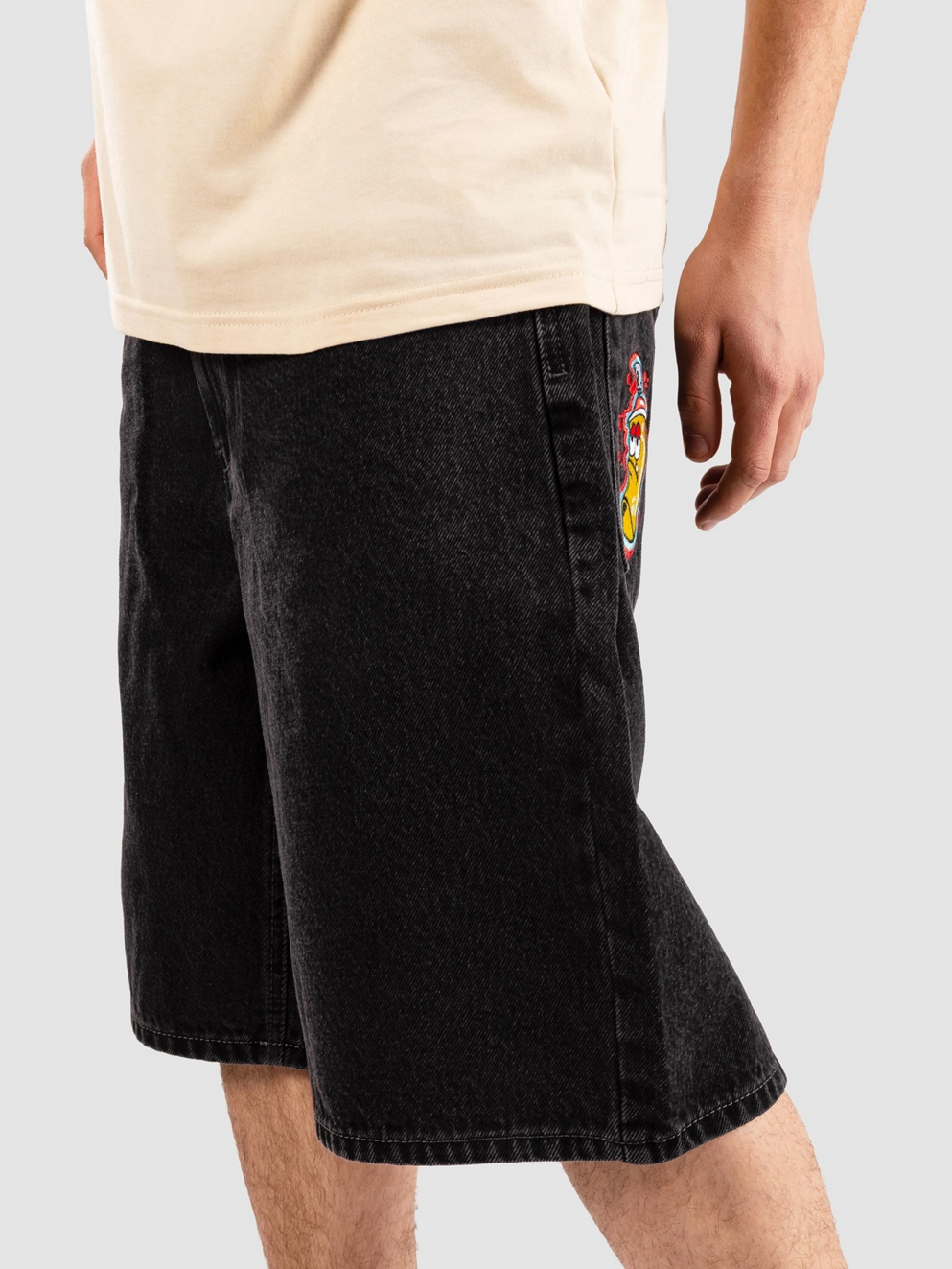 Empyre Sk8 Denim Shorts schmutz