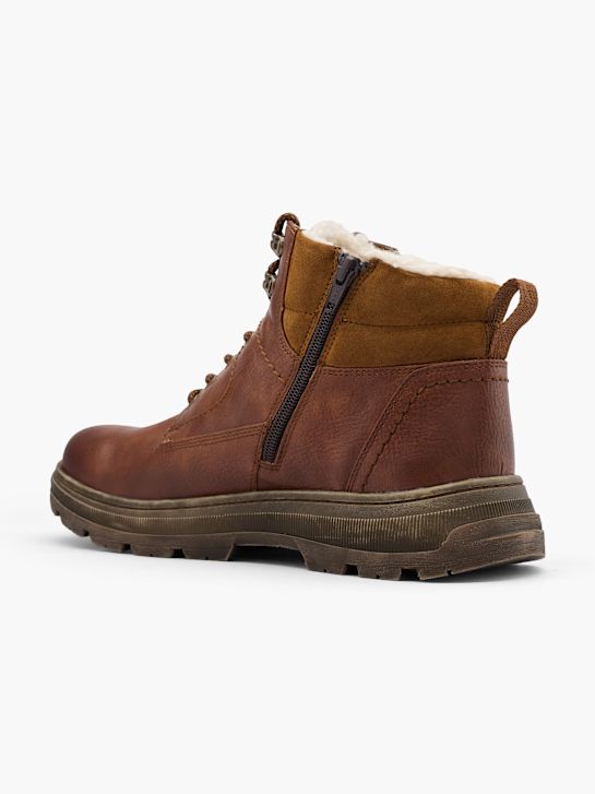 Landrover Schnür-Stiefelette Braun