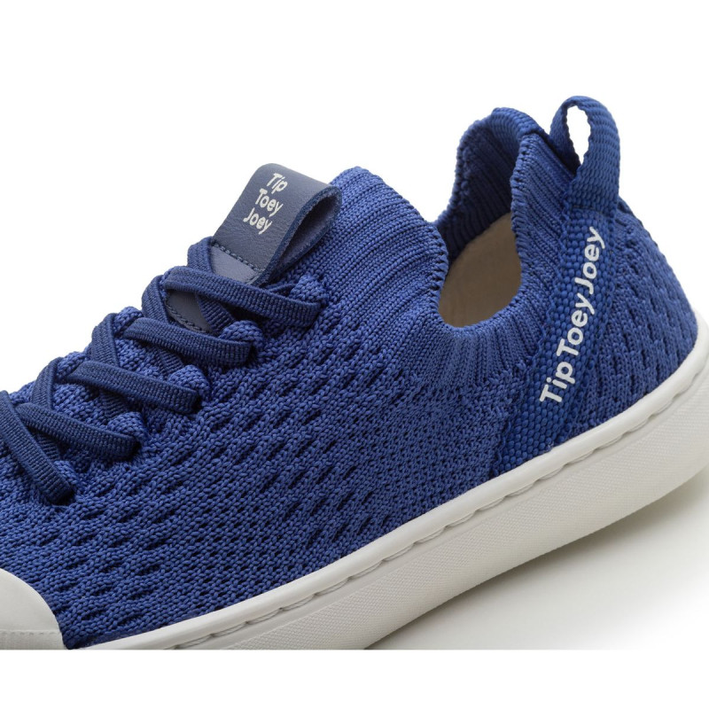 Tip Toey Joey Tip Toey Joey Kidos Sneakers Easy Columbia Knit Deep Ocean