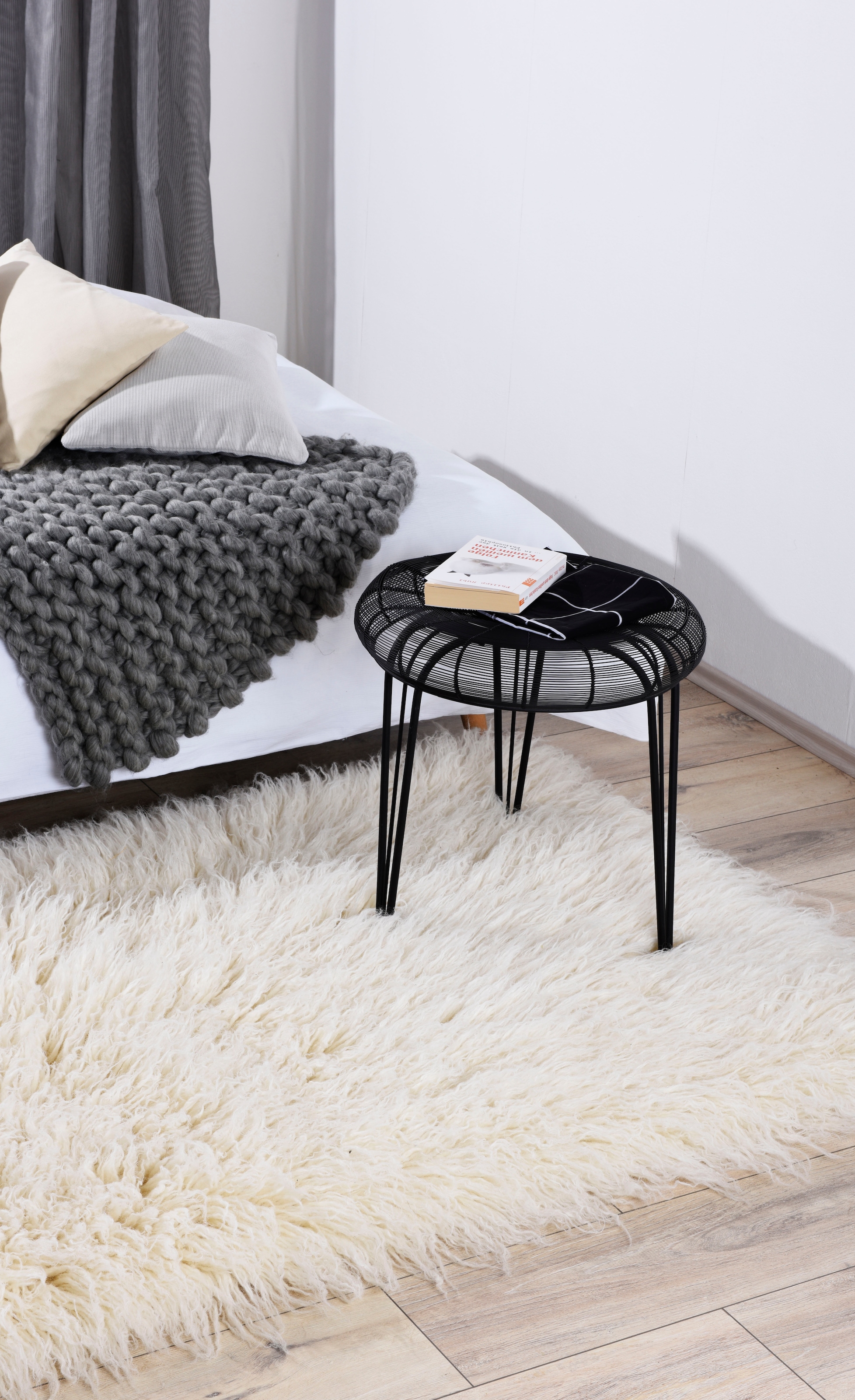 THEKO Wollteppich »Flokati XXL« rechteckig 100 mm Höhe original griechischer Flokati, Hochflor, Uni-Farben, reine Wolle