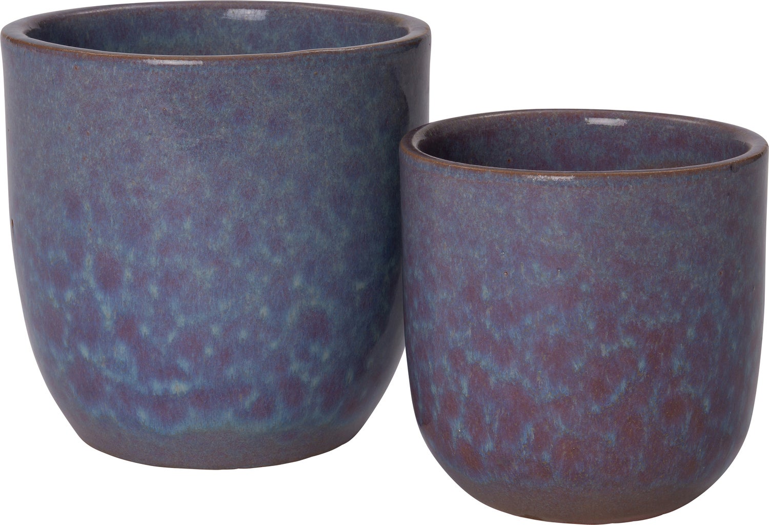 Intratuin bloempot Ravel blauw D 10 H 10 cm
