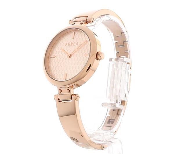 Furla New Pin Rose Gold Watch WW00018007L3