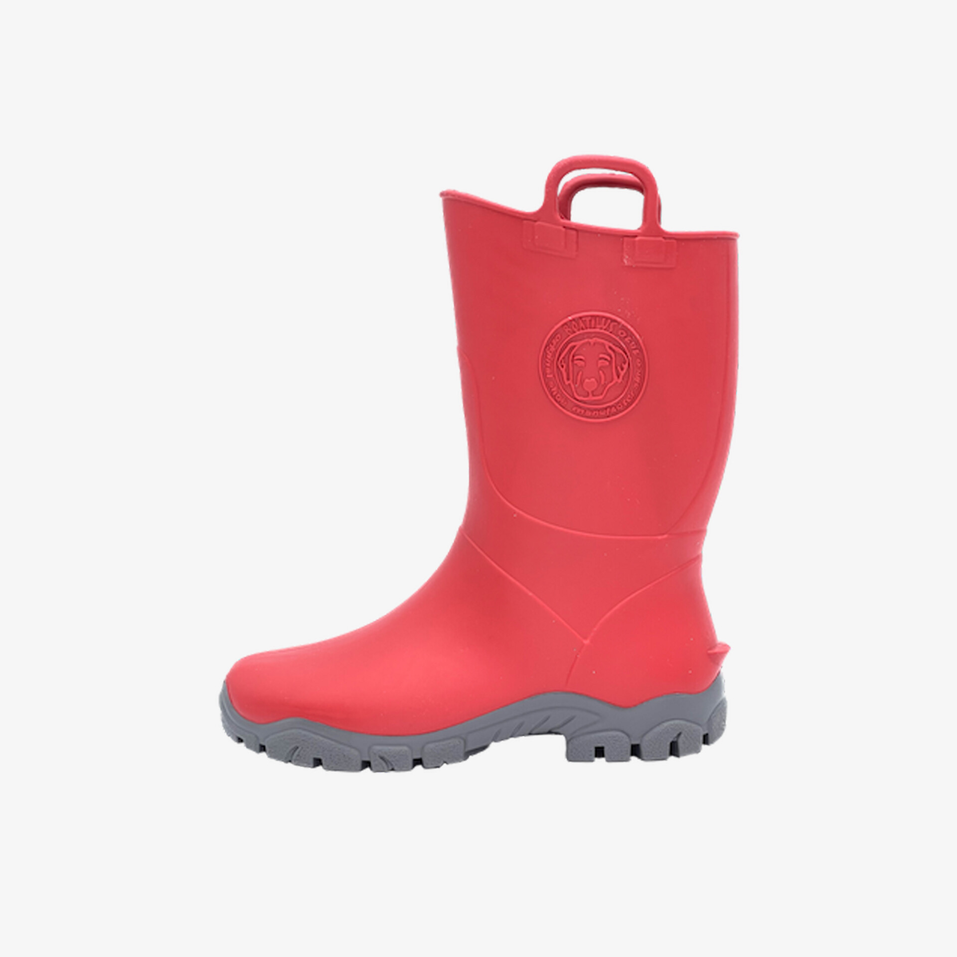 BOATILUS Ducky Kinder Gummistiefel rot