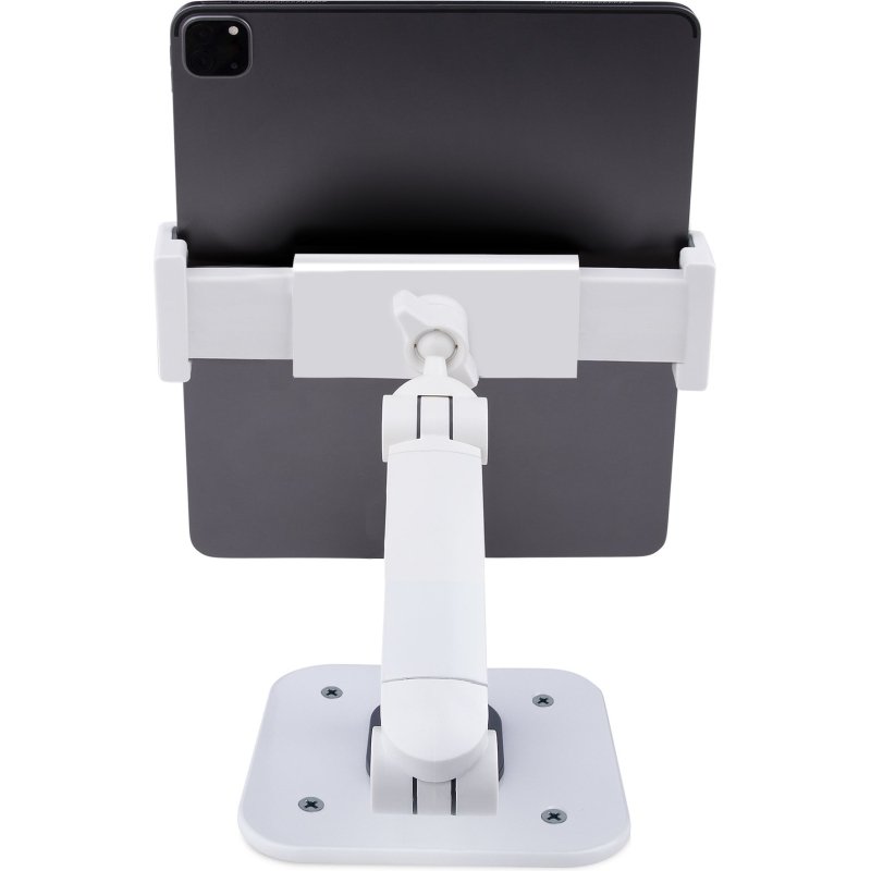 StarTech.com Support de Tablettes Réglable pour Bureau - Support Mural - Capacité 1kg - Support Universel Ergonomique et Articulé pour Tablettes - Support Tablette sur Pied Pivotant/Rotatif