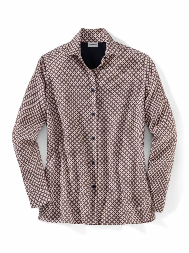 Thermoleicht-Flanell-Hemdbluse