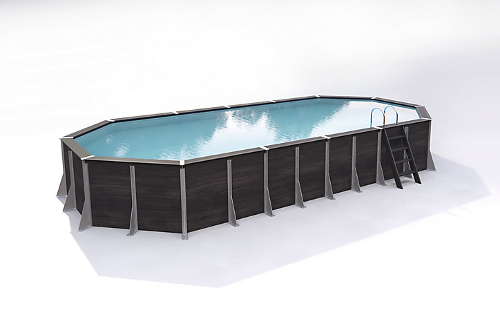 Piscine Octogonale Romagny 8,70 x 3,93 x 1,2