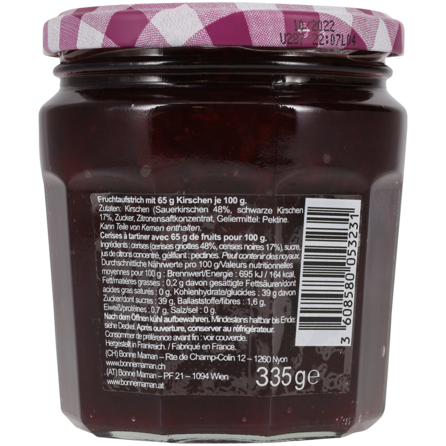 Bonne Maman Kirsche Intense