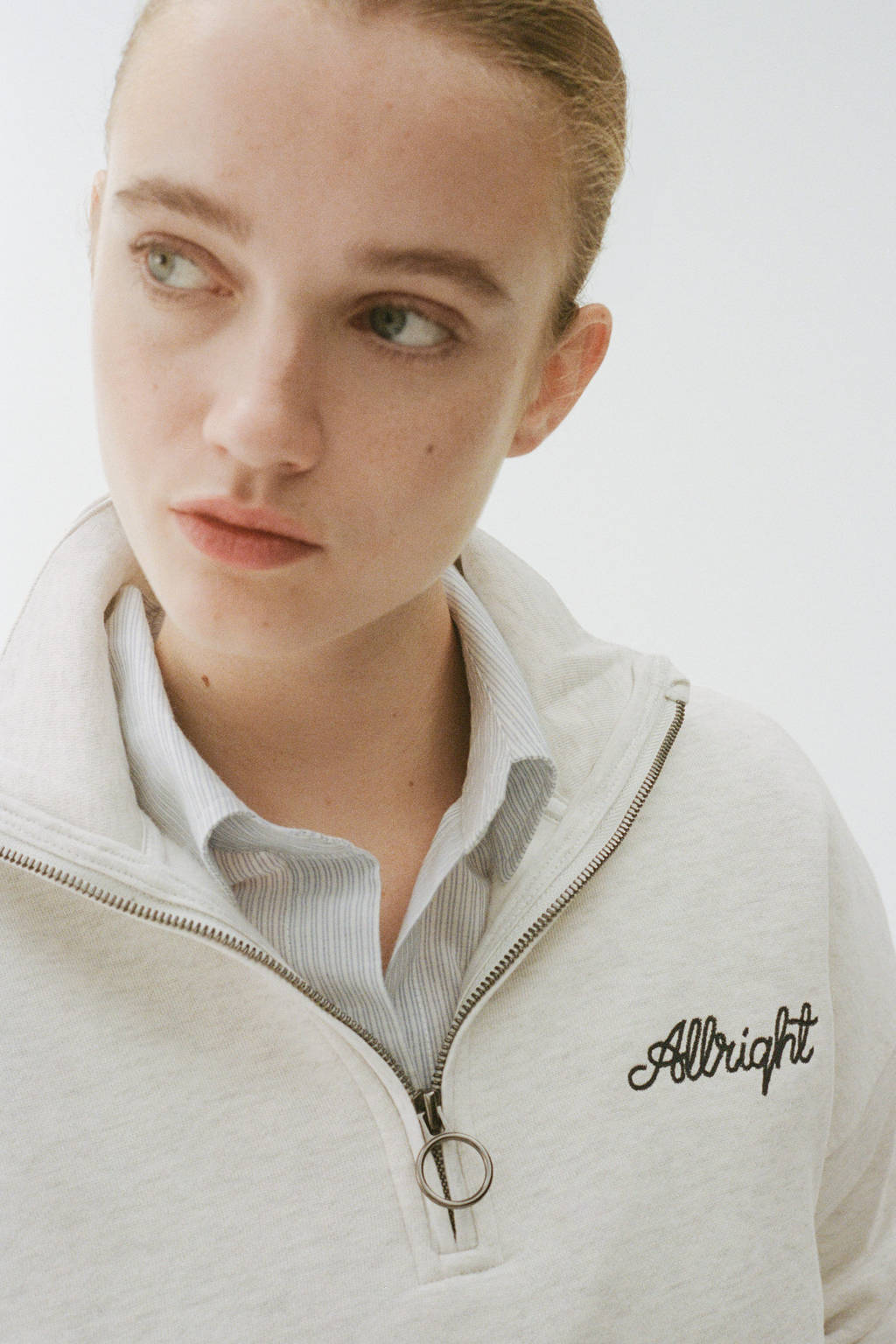 MANGO TEEN sweater lichtgrijs