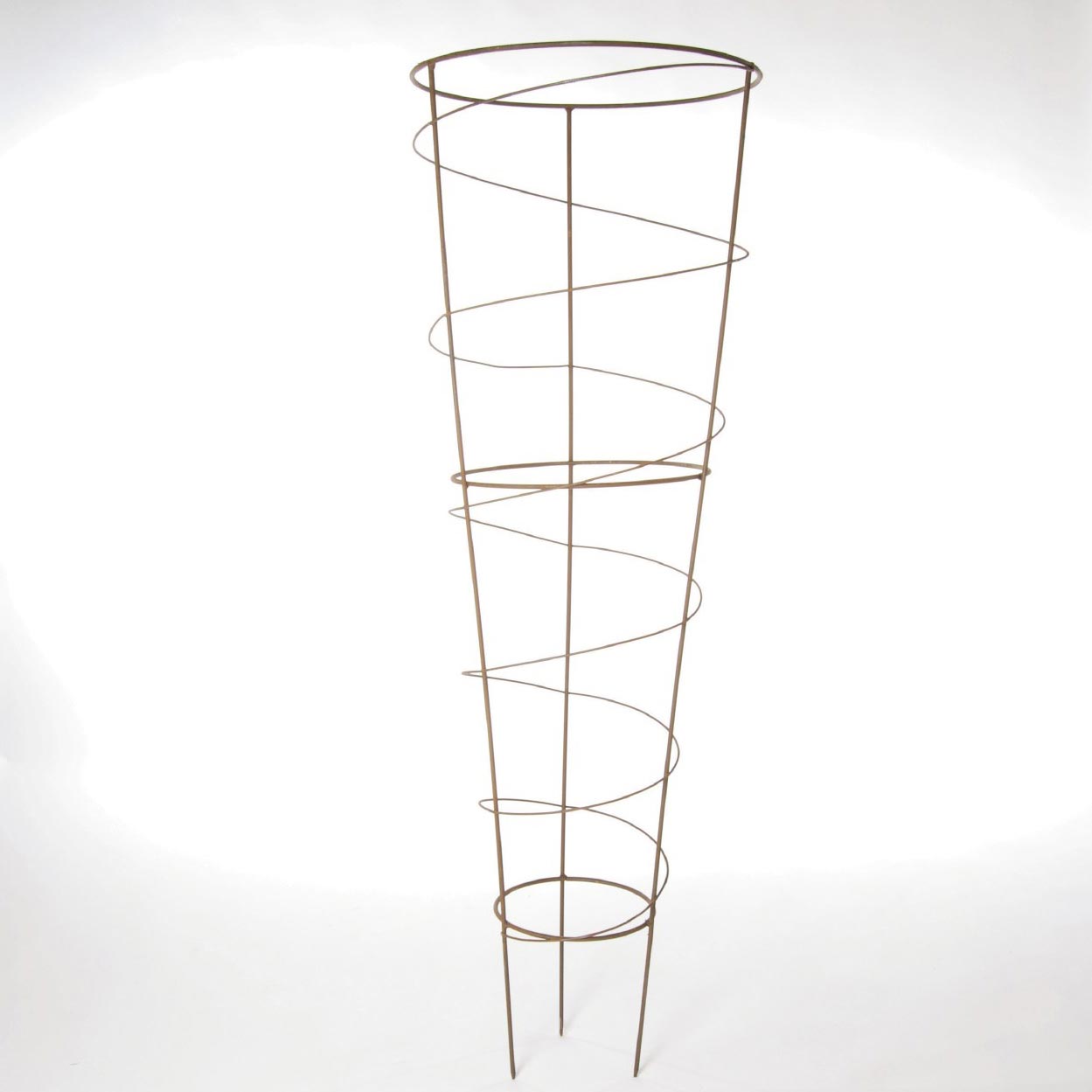 Rankkegel 'Trémie', antik-braun, H 150 cm, Ø 50 cm günstig bestellen