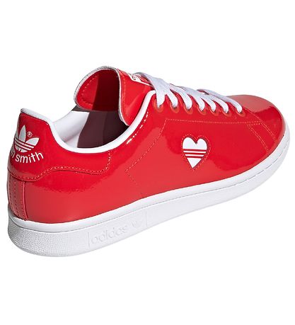 adidas Originals Sko - Stan Smith - Rød m. Hjerte