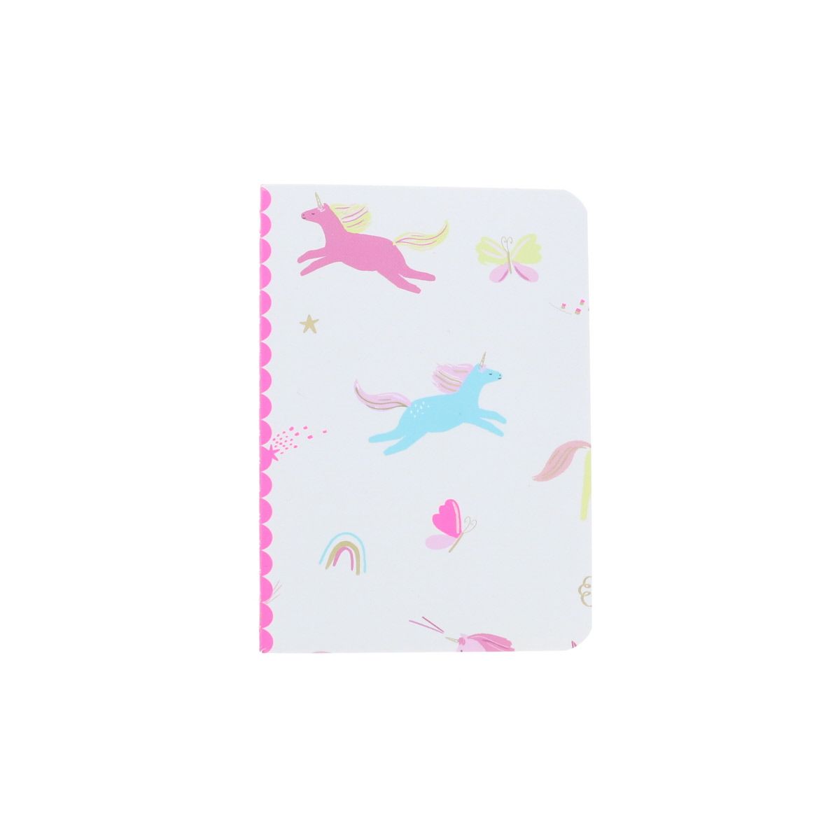 Petit carnet de notes motifs licornes Mercredi et Patati