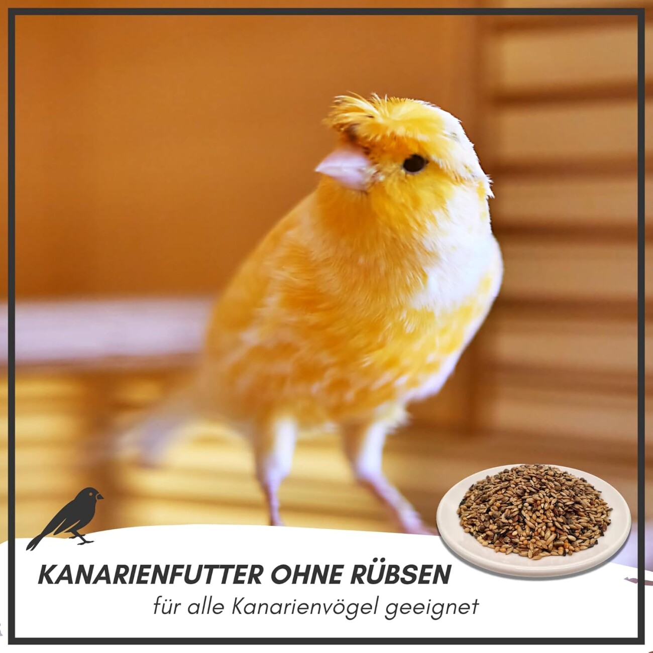Supravit Kanarienfutter ohne Rübsen 2,5 kg