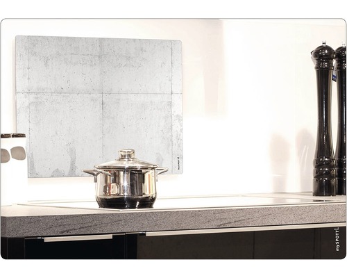 Keukenachterwand mySPOTTI pop betonnen wand 59x41 cm