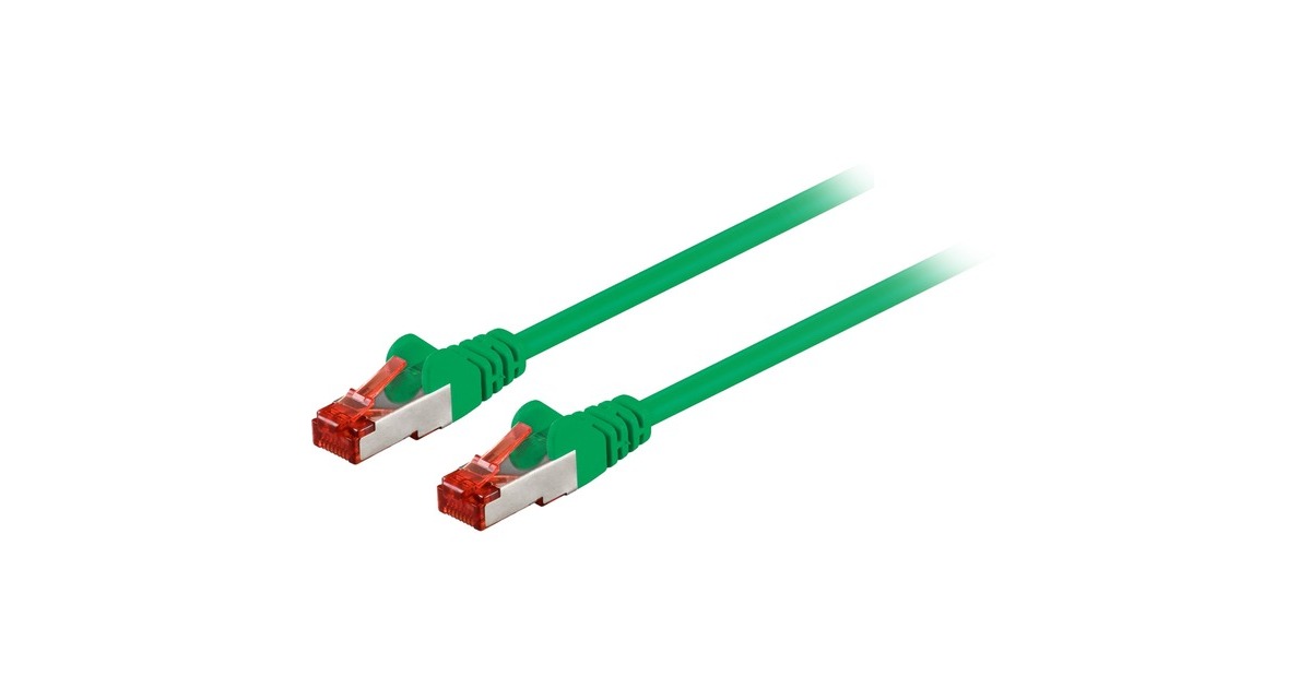 goobayPatchkabel Cat.6 S/FTP (PiMF)  (Groen, 50 meter)