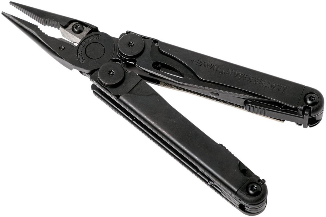 Leatherman Wave Plus multitool zwart, nylon foedraal