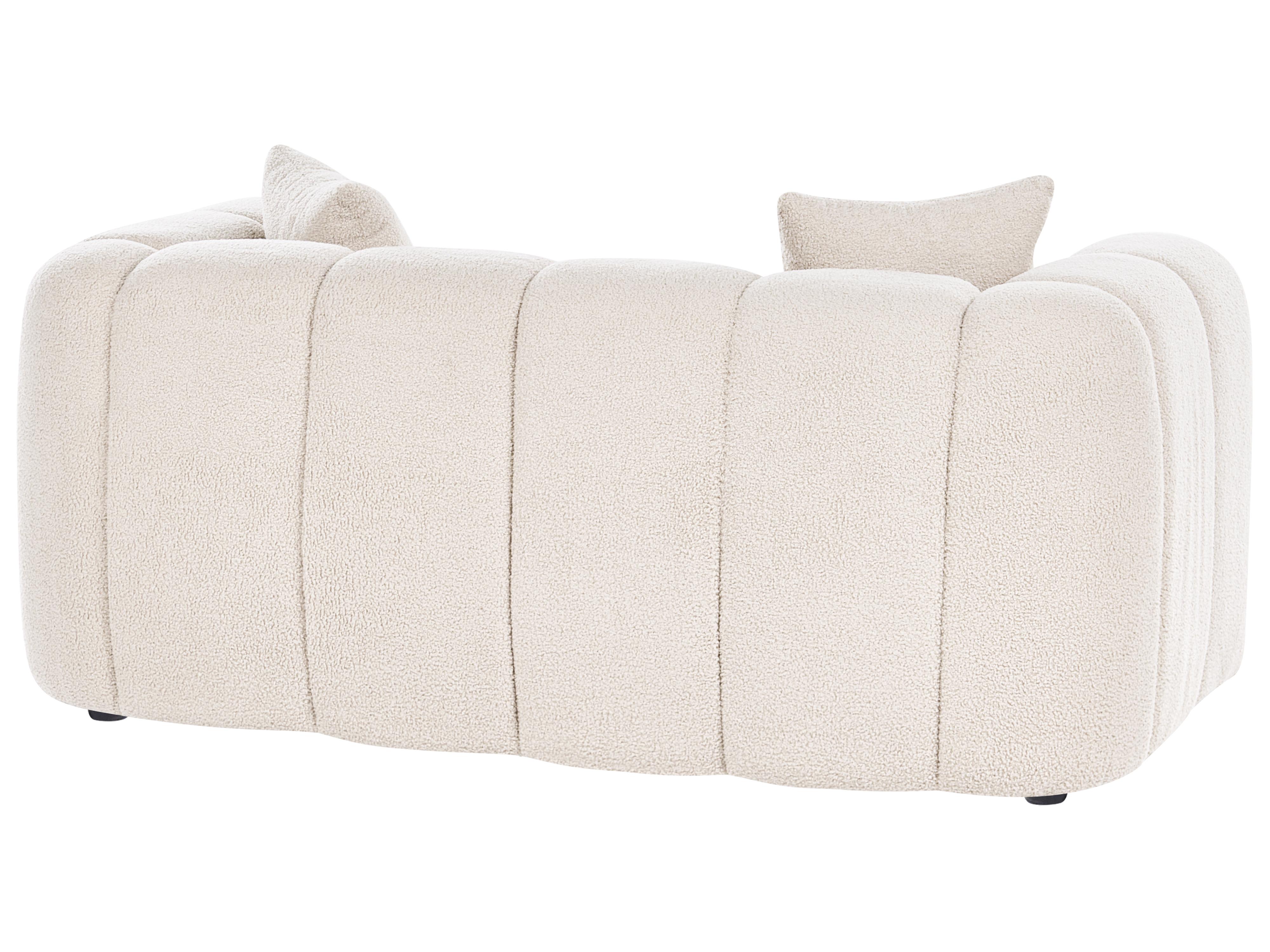 Bank 2-zits MORSIL Bouclé Beige
