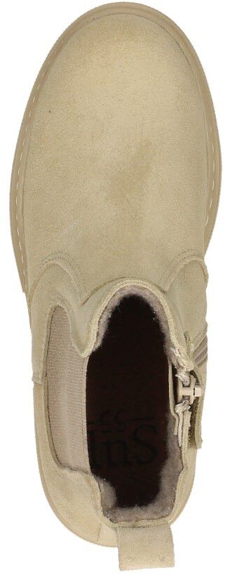 Sub55 Enkellaarsjes beige