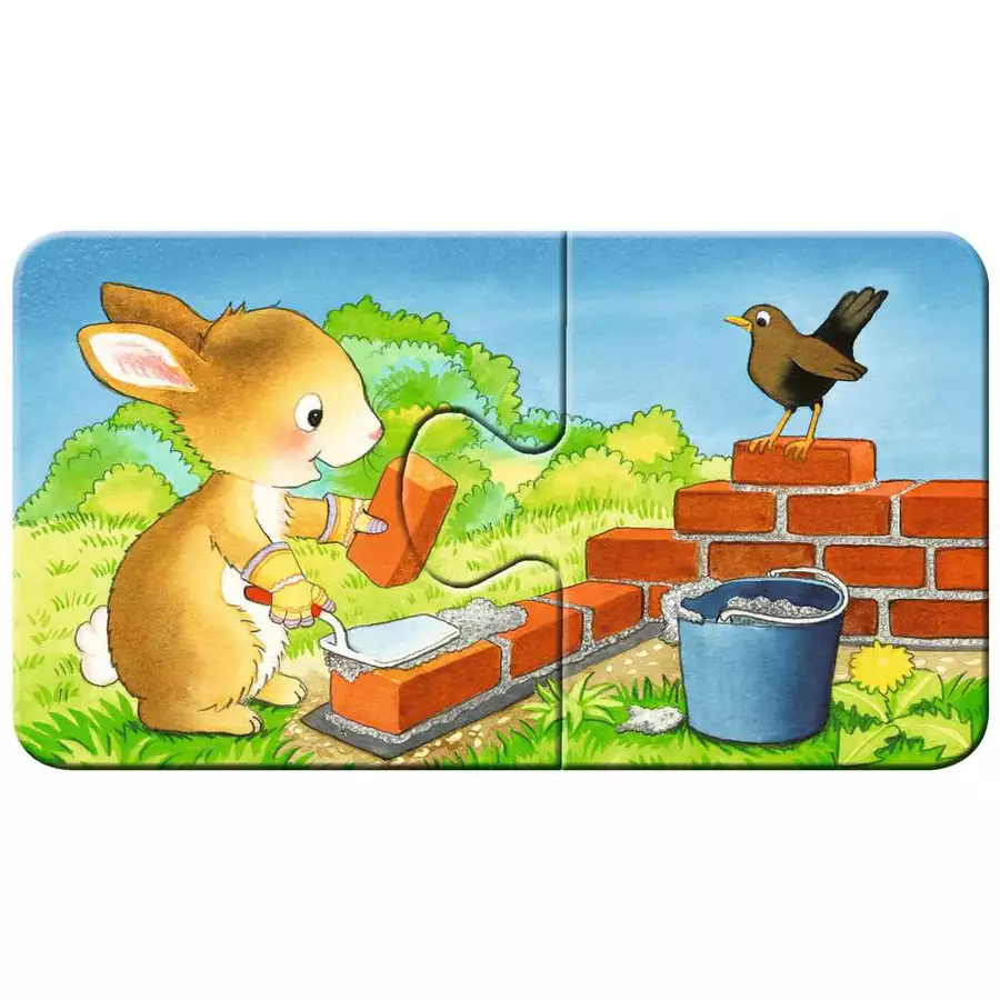 Ravensburger My first puzzle - Tierische Baustelle