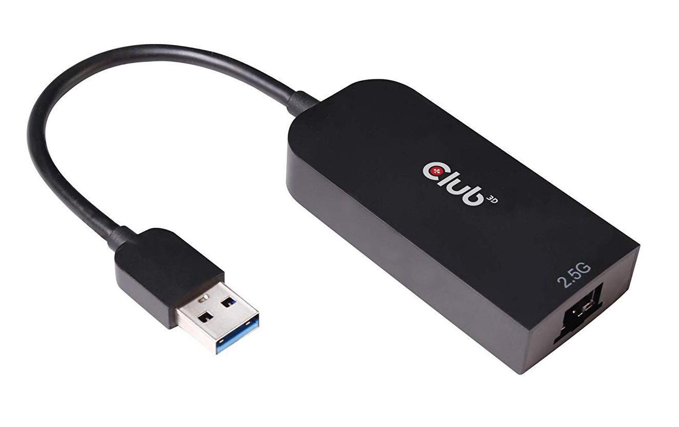 Adapter USB 3.2 Gen1 Type A auf RJ45 2.5GbpsUSB 3.2 Gen1 Typ A auf RJ45 2.5Gbps Adapter