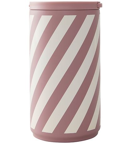 Design Letters Thermoelement m. Strohhalme - 3350 ml - Stripe