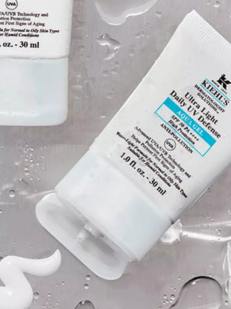 KIEHL'S Sonnenpflege - Ultra Light Daily UV Defense Aqua Gel SPF50 60ml transparent