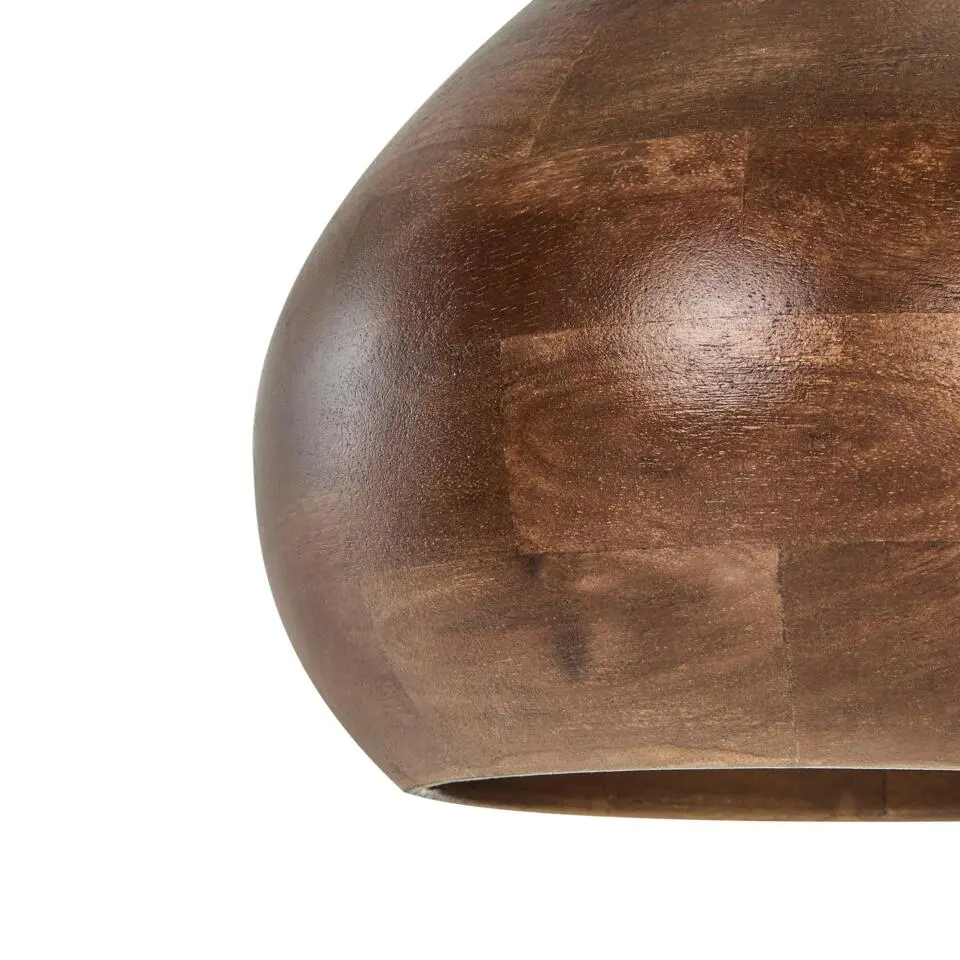SANYATI - Hanglamp - Lichtbruin - Mangohout