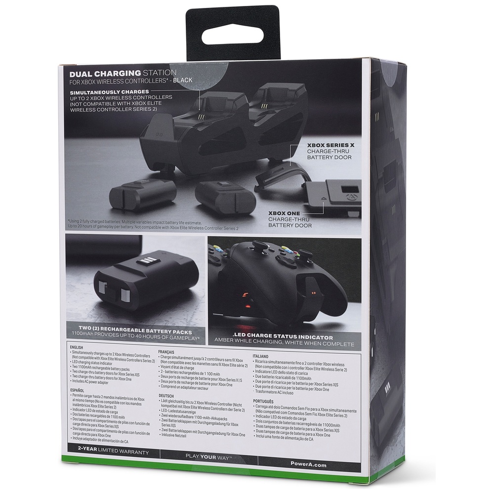 PowerA Duo Ladestation für Xbox Series X|S – Schwarz