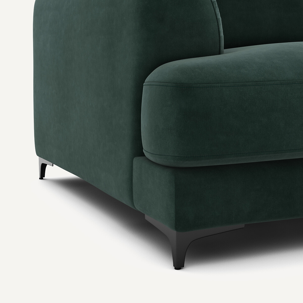 AM.PM<br>Sofá-cama de 3 lugares em veludo, Marsile