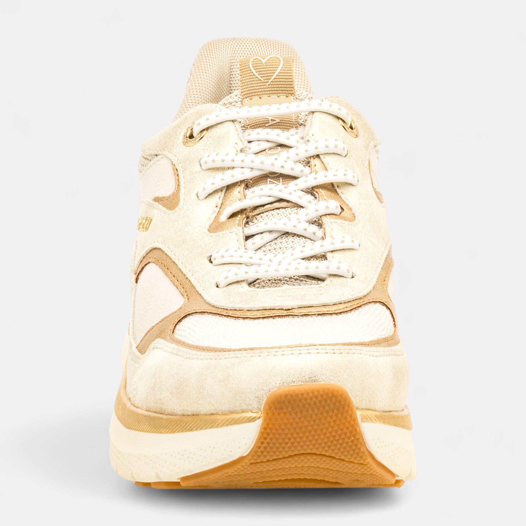 Baskets basses Femme or