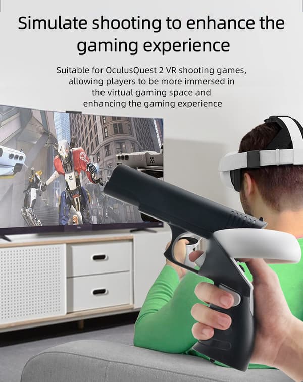 INF Game Grip for Oculus Quest 2 VR-kontrollere