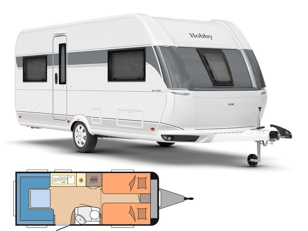 Hobby De Luxe 540 UL 2026 caravan