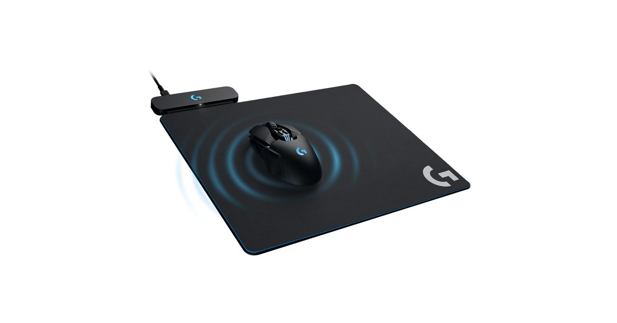 Logitech GPowerPlay Wireless Charging System muismat  (Zwart)
