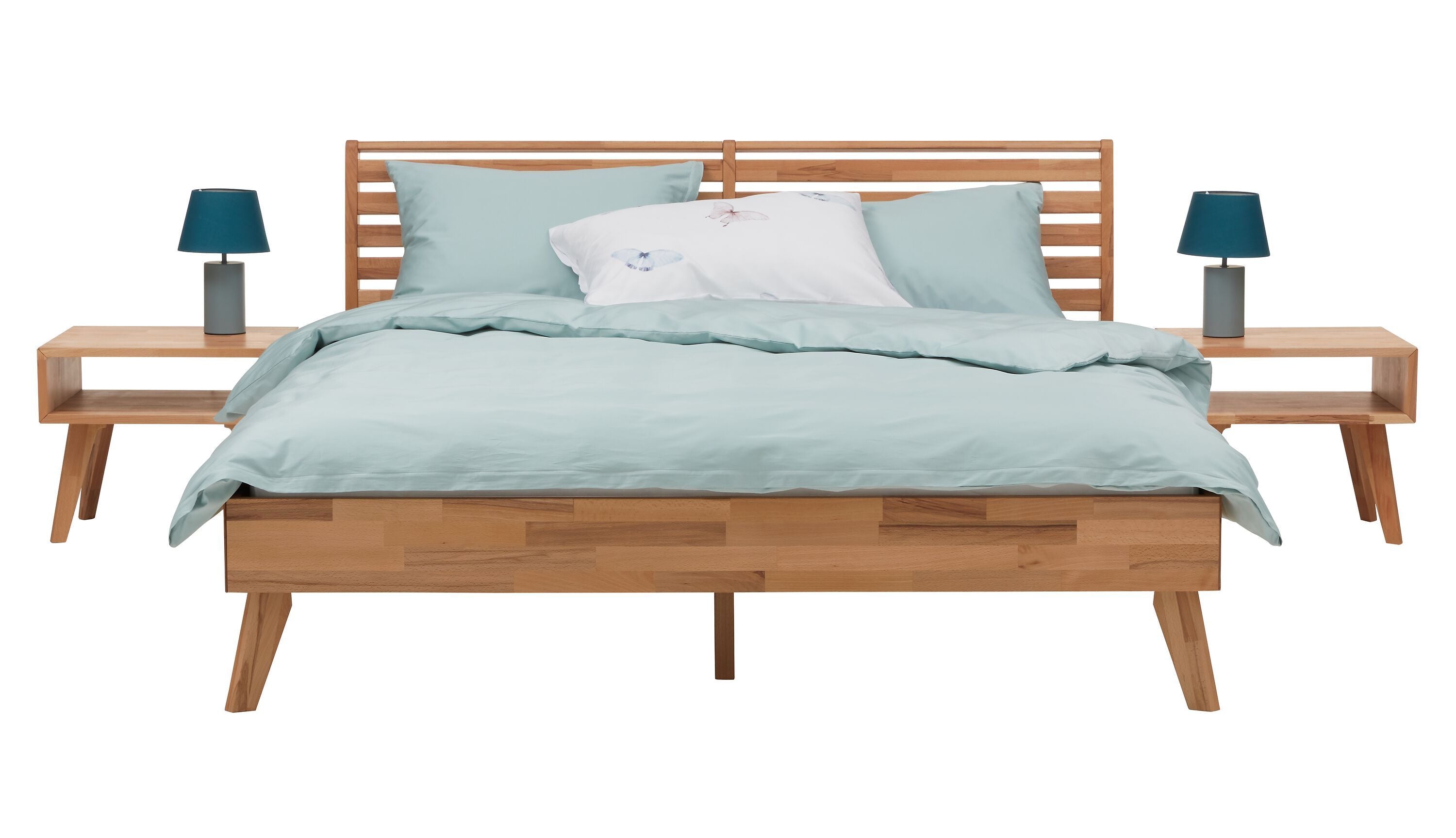 HASENA JACA Nachttisch - Kernbuche / B: 50.0 cm x T: 41.0 cm x H: 42.0 cm