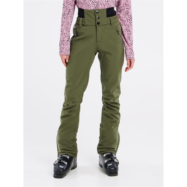 Pantalon snowboard PROTEST LULLABY SOFTSHELL SNOWPANT BOTANIC GREEN